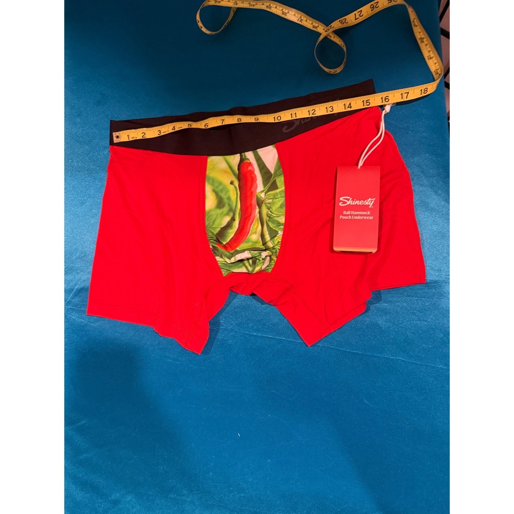 Shinesty Ball Hammock® Pouch Boxer Briefs – Bright Red – NWT - Size L